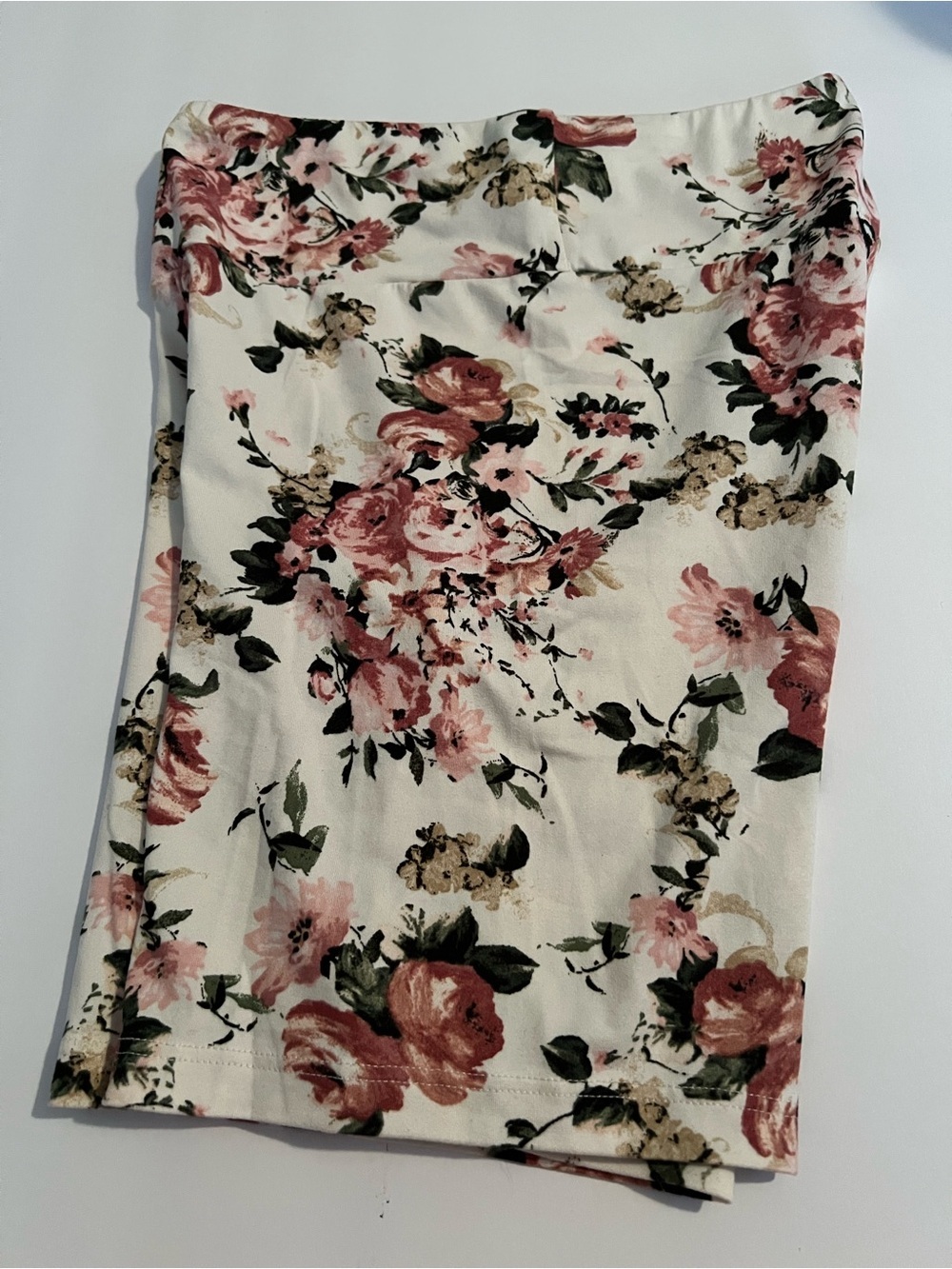 Fitz + Eddi Shorts Womens Medium Biker Floral Jersey Stretch Yoga Lounge Casual - Picture 2 of 4